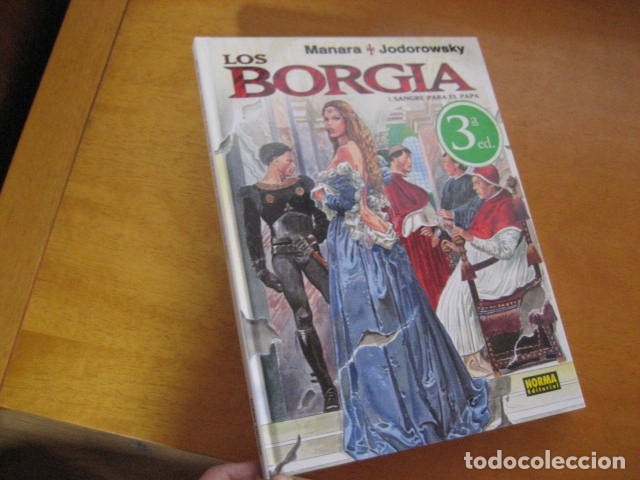 C&oacute;mics: LOS BORGIA ( MANARA & JODOROWSKY) : 1. SANGRE PARA EL PAPA - Foto 1