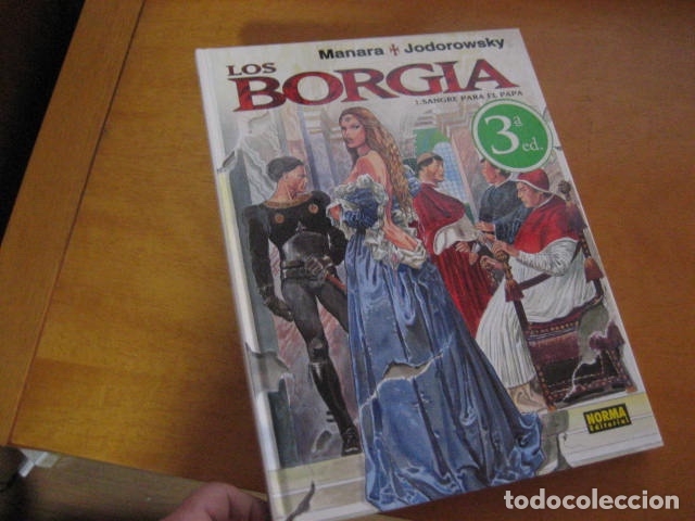 C&oacute;mics: LOS BORGIA ( MANARA & JODOROWSKY) : 1. SANGRE PARA EL PAPA - Foto 3