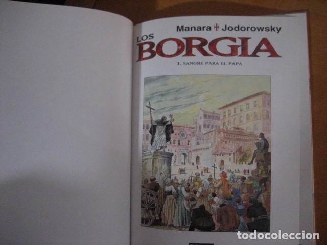C&oacute;mics: LOS BORGIA ( MANARA & JODOROWSKY) : 1. SANGRE PARA EL PAPA - Foto 4