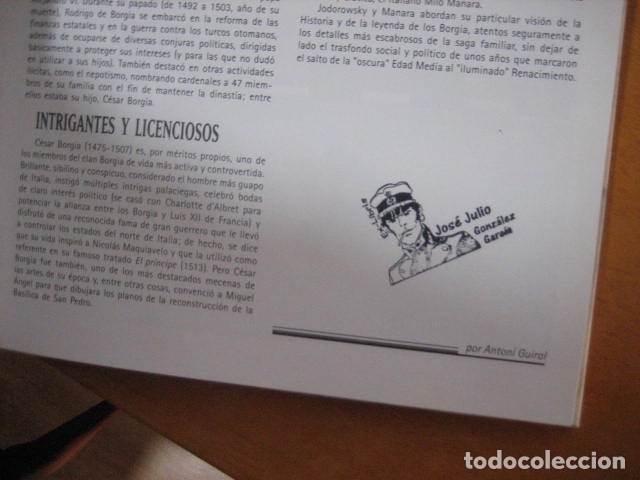 C&oacute;mics: LOS BORGIA ( MANARA & JODOROWSKY) : 1. SANGRE PARA EL PAPA - Foto 5