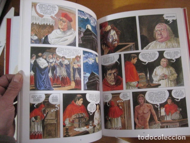 C&oacute;mics: LOS BORGIA ( MANARA & JODOROWSKY) : 1. SANGRE PARA EL PAPA - Foto 7