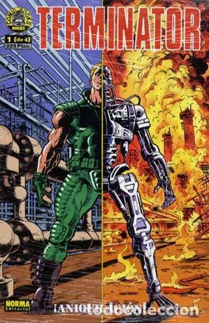 C&oacute;mics: TERMINATOR ANIQUILACION - NORMA 1991 - COMPLETA 4 NUMEROS - Foto 1