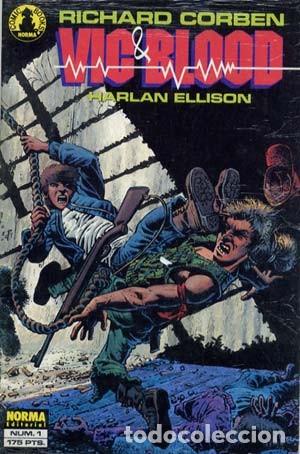 C&oacute;mics: VIC BLOOD - NORMA 1989 - COMPLETA 2 NUMEROS - Foto 1