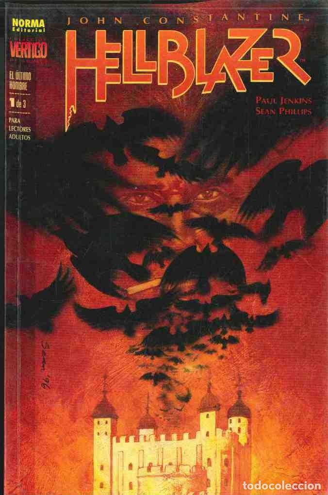 C&oacute;mics: hellblazer, el &uacute;ltimo hombre, miniserie de 3 n&ordm;s, completa., Norma - Foto 1