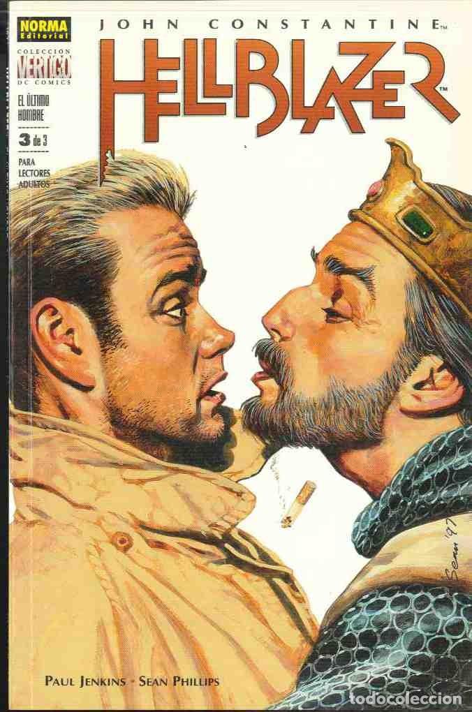 C&oacute;mics: hellblazer, el &uacute;ltimo hombre, miniserie de 3 n&ordm;s, completa., Norma - Foto 3