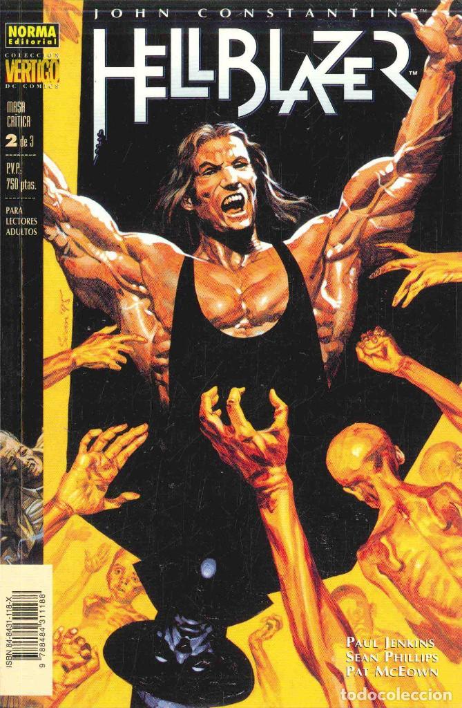 C&oacute;mics: hellblazer - masa cr&iacute;tica -, miniserie completa 3 n&uacute;meros, Norma - Foto 2