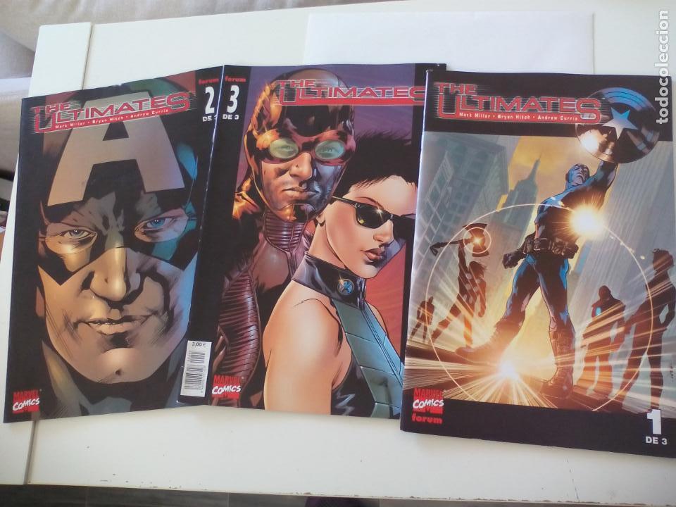 C&oacute;mics: THE ULTIMATES. SERIE COMPLETA.  VOL. 1, 2 Y 3. FORUM, MARVEL COMICS. 2002 - Foto 1