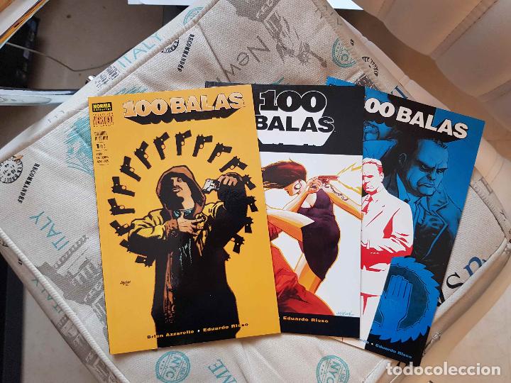 C&oacute;mics: 100 balas: colgando de un hilo (completa, 3 prestigios, Azzarello, Risso, ed. Norma) - Foto 1