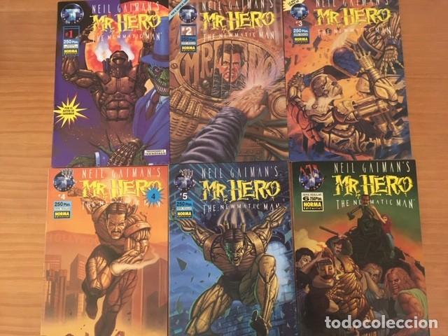 C&oacute;mics: MR HERO - NEIL GAIMAN - INCOMPLETA 6 DE 12 - Foto 1