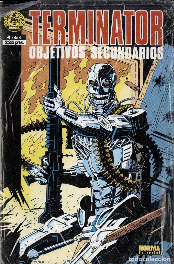 C&oacute;mics: miniserie completa 4 n&ordm;s, terminator, objetivos secundarios - Foto 1