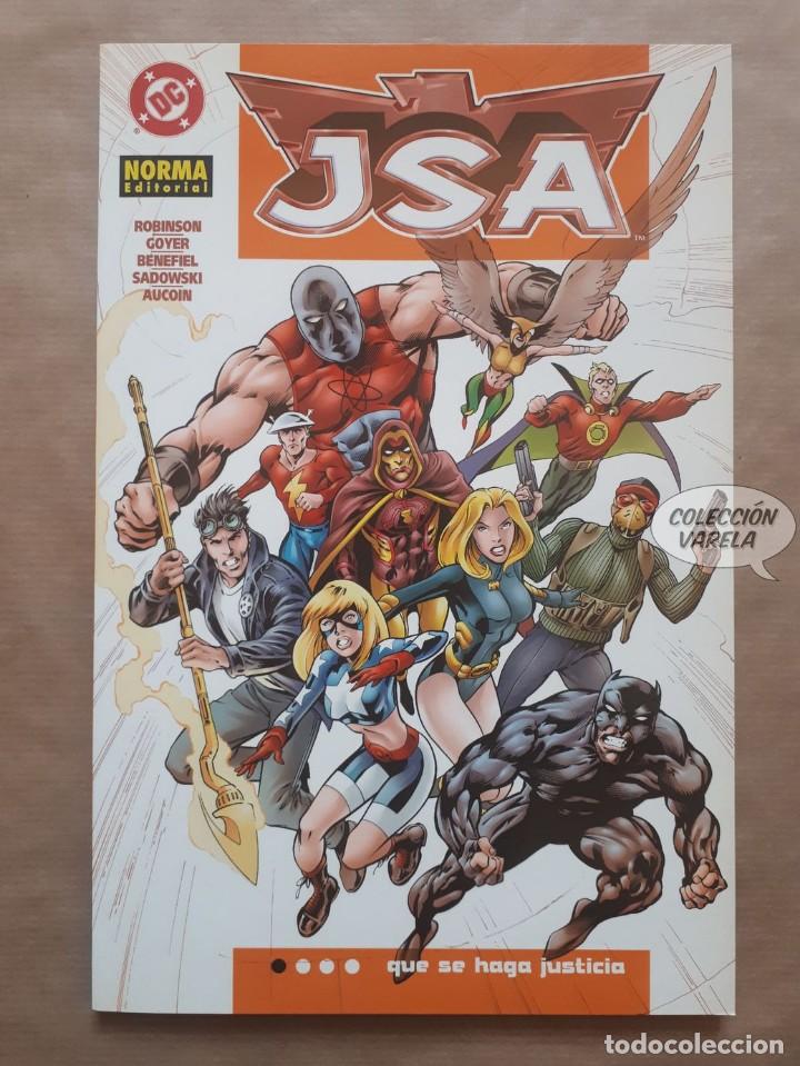 C&oacute;mics: JSA - 1 - Que se haga justicia - ( 2004 - 2005 ) - Norma - Foto 1