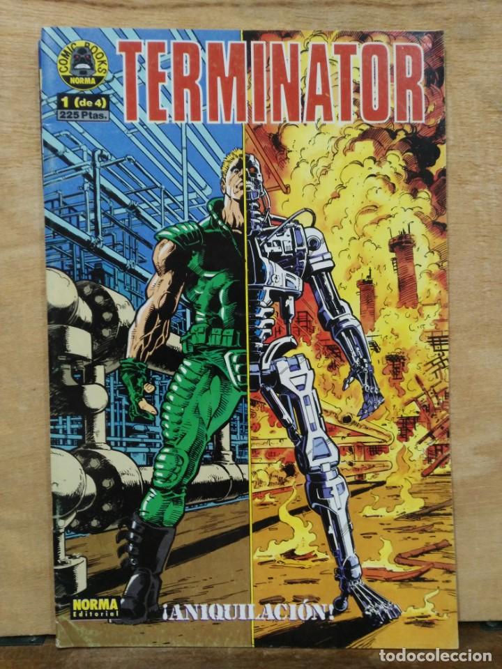 C&oacute;mics: Terminator, &iexcl;Aniquilaci&oacute;n! - N&ordm; 1 (de 4) - Ed. Norma - Foto 1