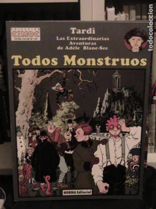 C&oacute;mics: TARDI. ADELE BLANC-SEC. TODOS MONSTRUOS. NORMA, 1995. - Foto 1
