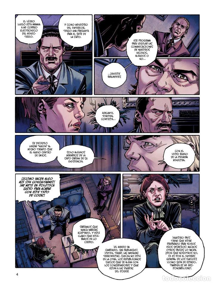 C&oacute;mics: C&oacute;mics. MILLENIUM 3 - Sylvain Runberg/Bel&eacute;n Ortega (Carton&eacute;) - Foto 3