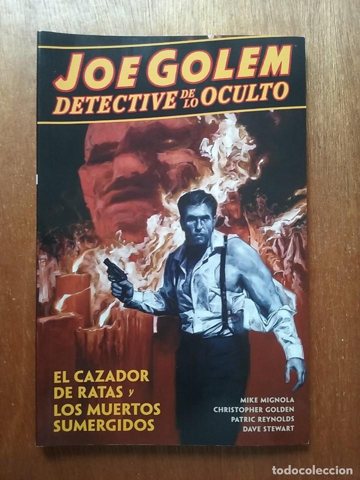 Comics: JOE GOLEM DETECTIVE DE LO OCULTO 1, EL CAZADOR DE RATAS Y LOS MUERTOS SUMERGIDOS, NORMA EDITORIAL