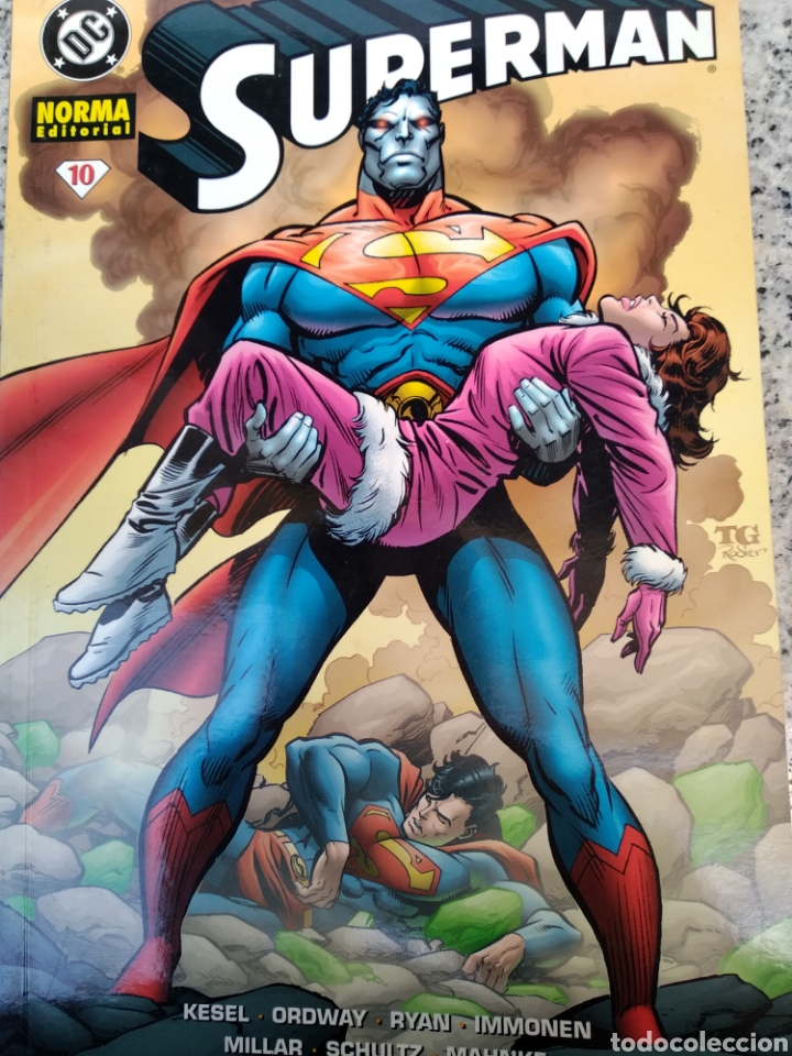 C&oacute;mics: SUPERMAN 10. NORMA EDITORIAL 10. DC. R&Uacute;STICA. PESO 200 GR. - Foto 1