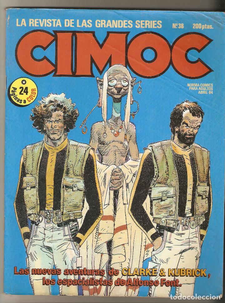 C&oacute;mics: CIMOC - N&ordm; 38 - NORMA EDITORIAL - 1984 - - Foto 1