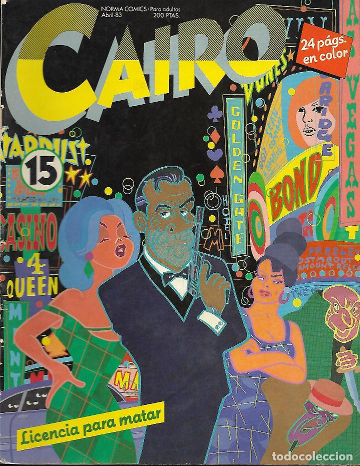 C&oacute;mics: CAIRO N&ordm; 15 (Abril-1983) NORMA COMICS - Foto 1