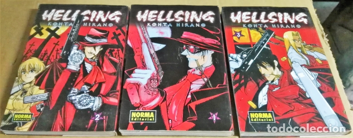 C&oacute;mics: Kohta Hirano, Hellsing, Norma, 3 tomos: 1, 2 y 3. - Foto 1