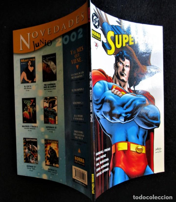 C&oacute;mics: SUPERMAN - TOMO 20 - DC NORMA 2002 DE KIOSKO - Foto 2