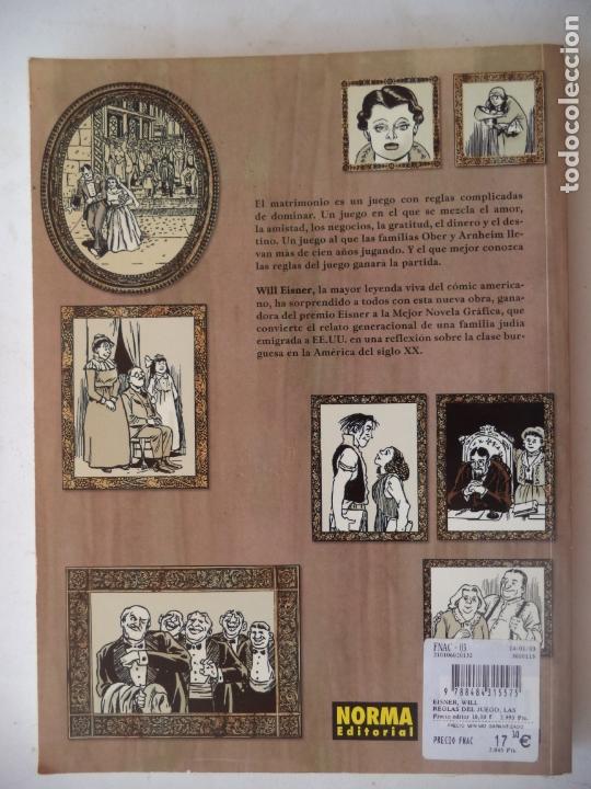 C&oacute;mics: LAS REGLAS DEL JUEGO WILL EISNER NORMA - Foto 2