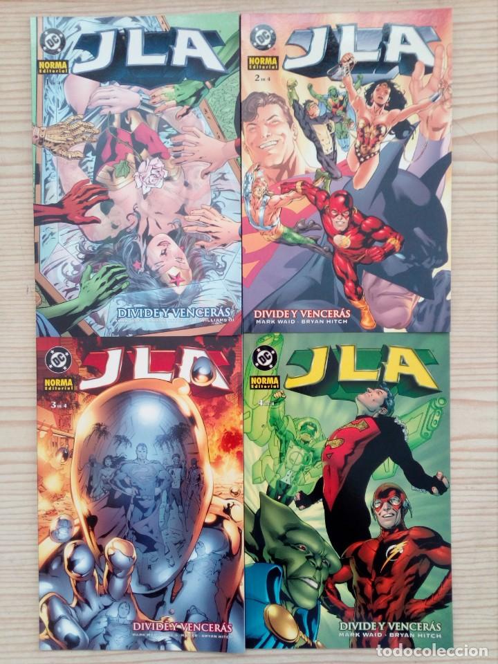 C&oacute;mics: JLA - Divide Y Venceras - 4 Tomos Completa - Norma - Foto 1