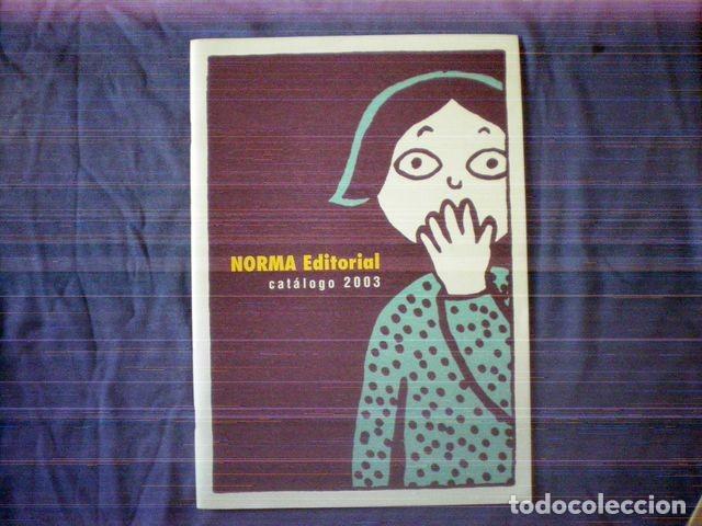 C&oacute;mics: CATALOGO COMICS NORMA EDITORIAL 2003 50 PGS - Foto 1