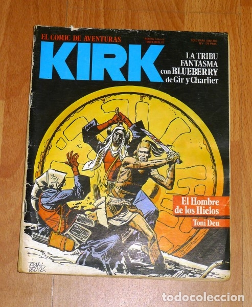 C&oacute;mics: KIRK : El comic de aventuras. N&Uacute;M. 7 ; Noviembre 82 - Foto 1