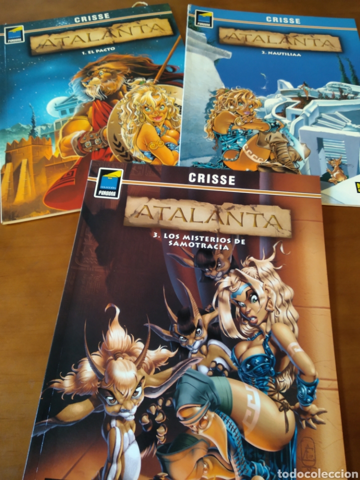 C&oacute;mics: ATALANTA. 3 TOMOS. CRISSE #K4 - Foto 1