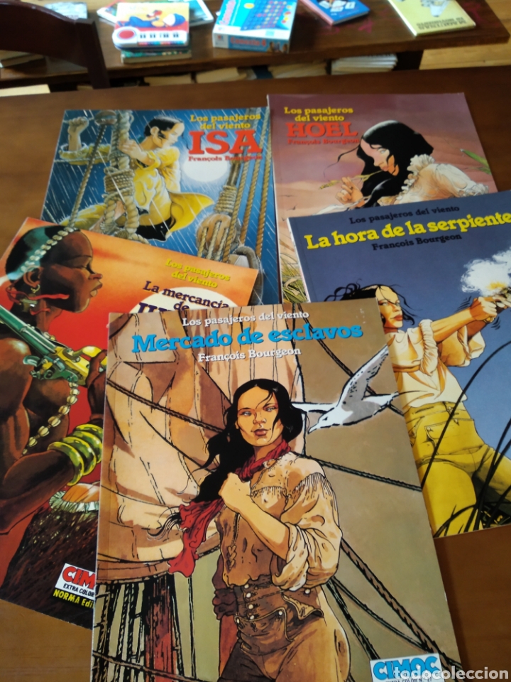C&oacute;mics: LOS PASAJEROS DEL VIENTO. FRAN&Ccedil;OIS BOURGEON #K2 - Foto 1