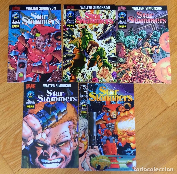 C&oacute;mics: Star Slammers 1 al 5 - Foto 1