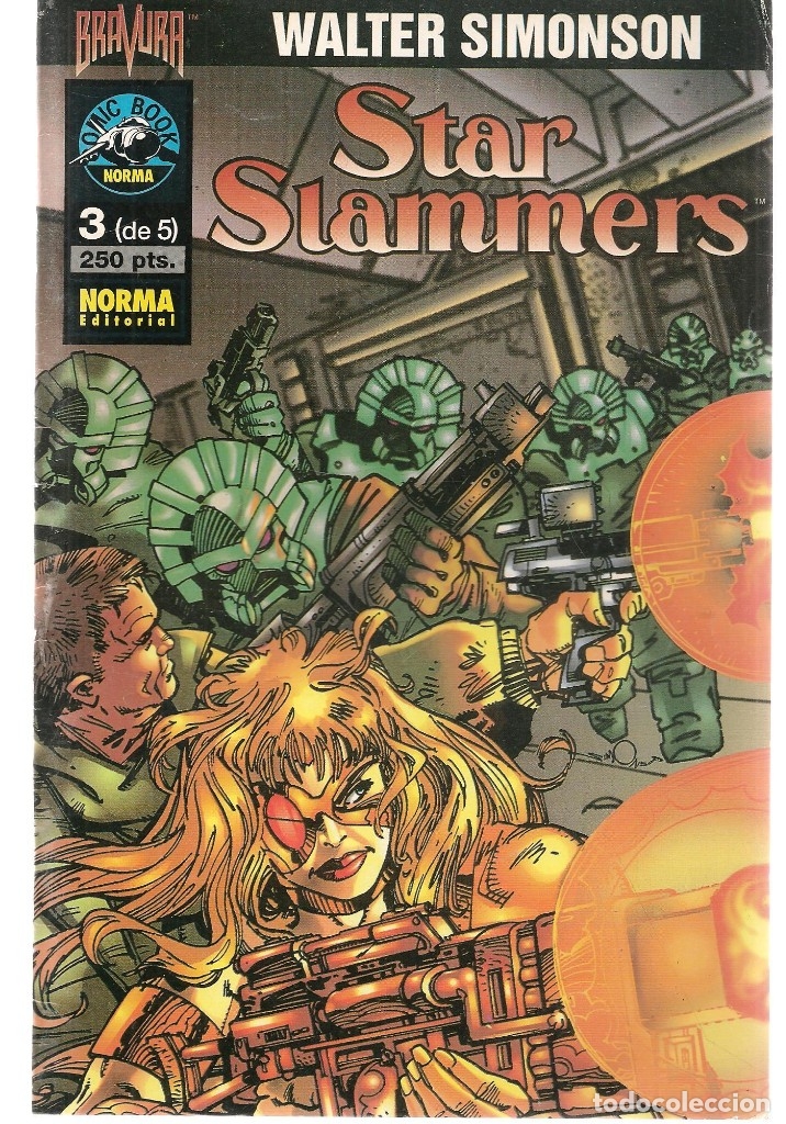C&oacute;mics: STAR SLAMMERS. N&ordm; 3 (DE 5). NORMA. (ST/A12) - Foto 1
