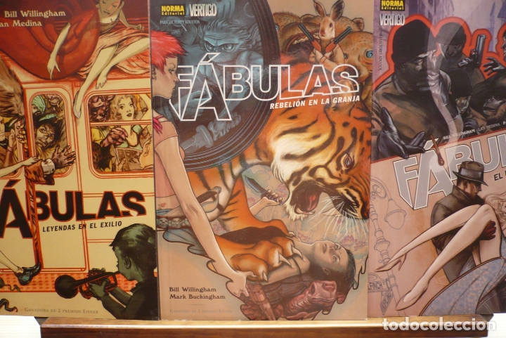 C&oacute;mics: Lote F&aacute;bulas. Bill Willingham. Norma editorial. - Foto 1