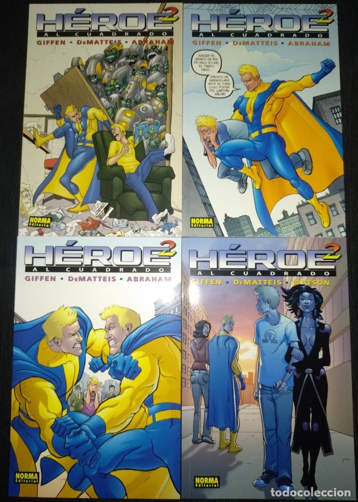 C&oacute;mics: H&eacute;roe al cuadrado y brigada planetaria completa - Foto 1