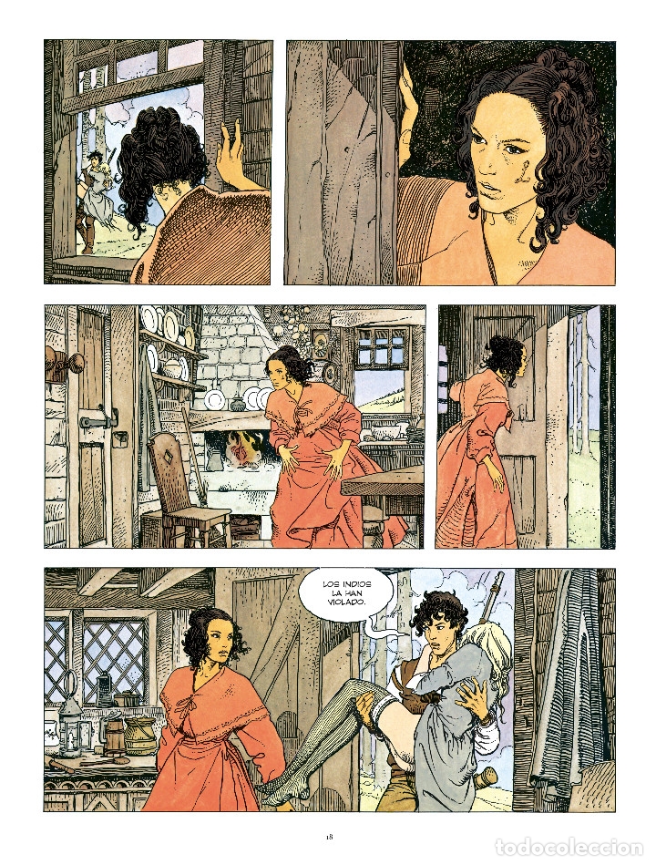C&oacute;mics: C&oacute;mics. VERANO INDIO - Hugo Pratt/Milo Manara (Carton&eacute;) - Foto 4