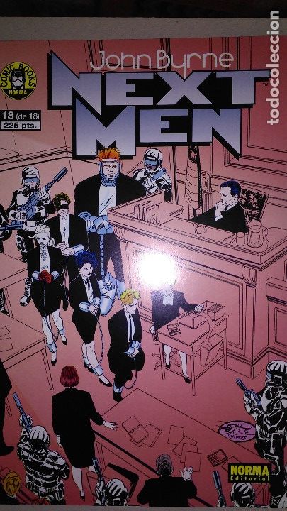C&oacute;mics: * NEXT MEN * NORMA EDITORIAL 1993 * JOHN BYRNE * COMPLETA 19 N&ordm; IMPECABLES * - Foto 5