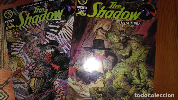 C&oacute;mics: * THE SHADOW * NORMA EDITORIAL 1995 * COMIC BOOKS COMPLETA 2 N&ordm; IMPECABLES * - Foto 1