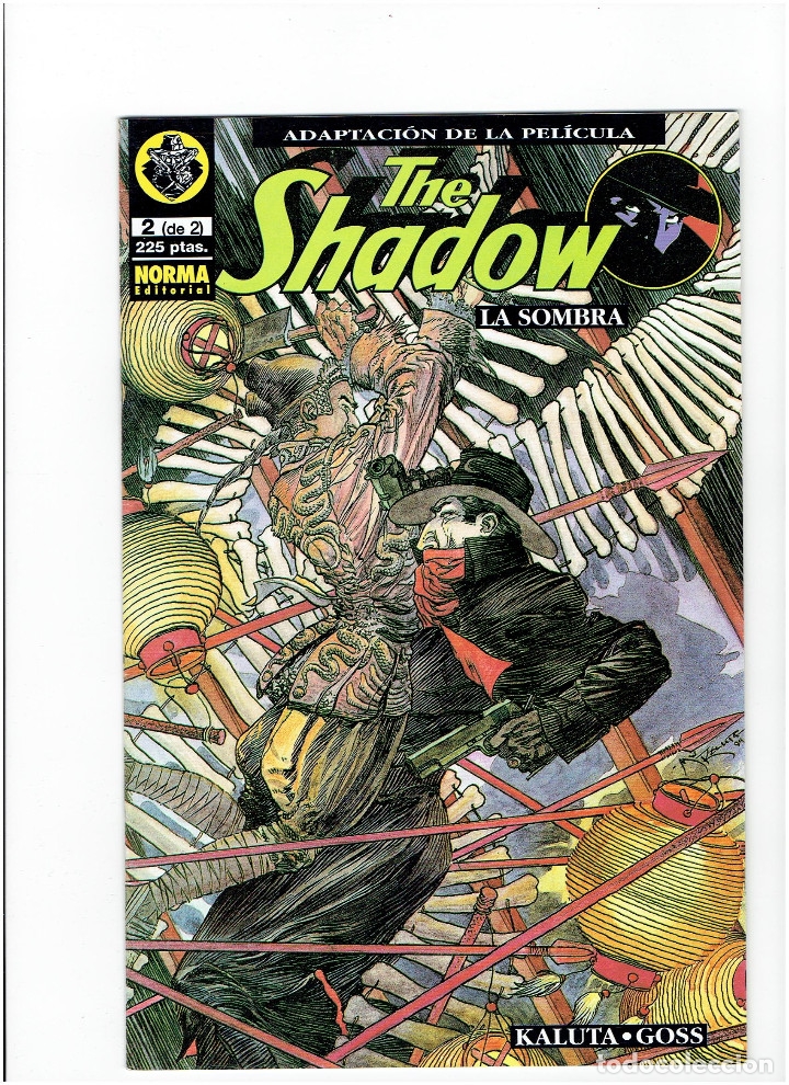 C&oacute;mics: * THE SHADOW * NORMA EDITORIAL 1995 * COMIC BOOKS COMPLETA 2 N&ordm; IMPECABLES * - Foto 3