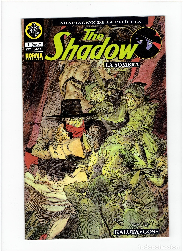 C&oacute;mics: * THE SHADOW * NORMA EDITORIAL 1995 * COMIC BOOKS COMPLETA 2 N&ordm; IMPECABLES * - Foto 2
