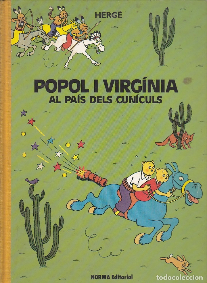 C&oacute;mics: COMIC POPOL I VIRGINIA AL PAIS DELS CUNICULS HERGE - Foto 1
