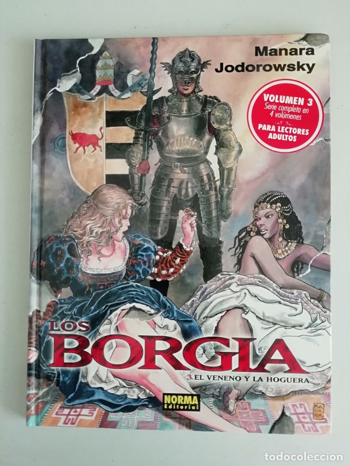 C&oacute;mics: LOS BORGIA 3 EL VENENO Y LA HOGUERA - Foto 1