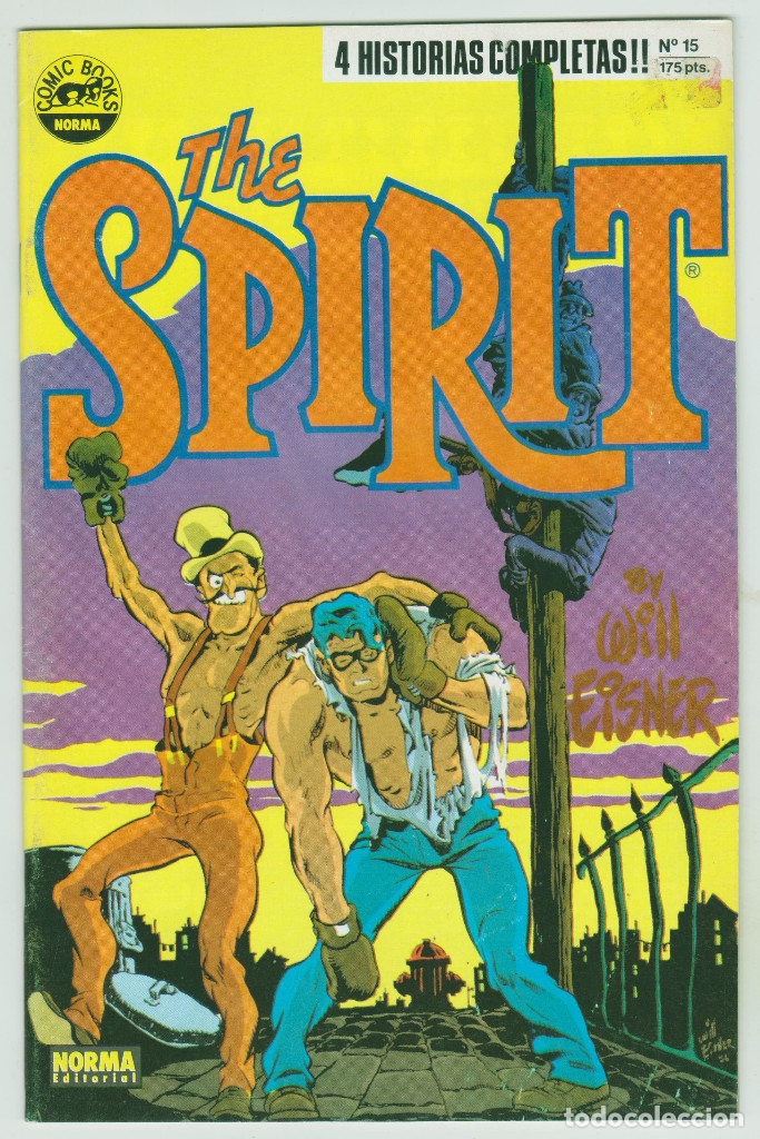 THE SPIRIT - BY WILL EISNER - 4 HISTORIAS COMPLETAS - NÚMERO 15 - PERFECTO ESTADO (Tebeos y Comics - Norma - Comic USA)