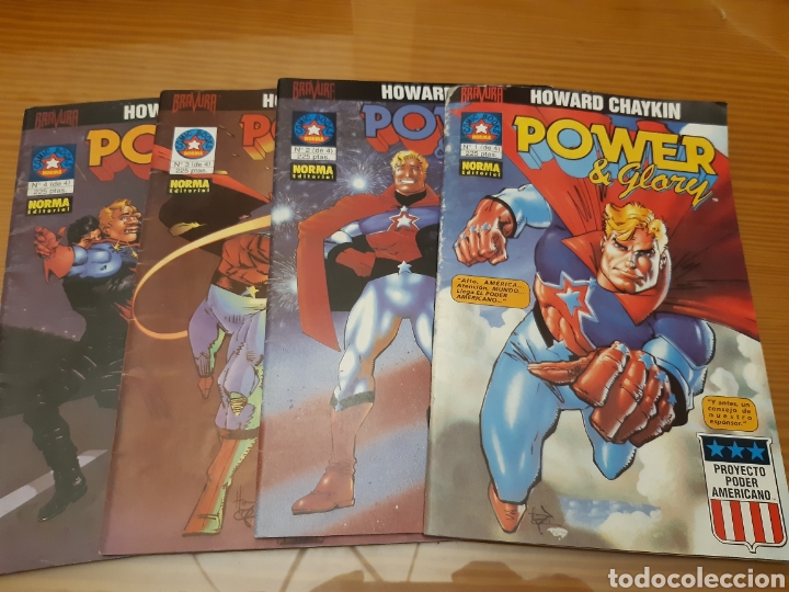 C&oacute;mics: POWER & GLORY (Howard Chaykin) - Completa,4 numeros - Foto 1