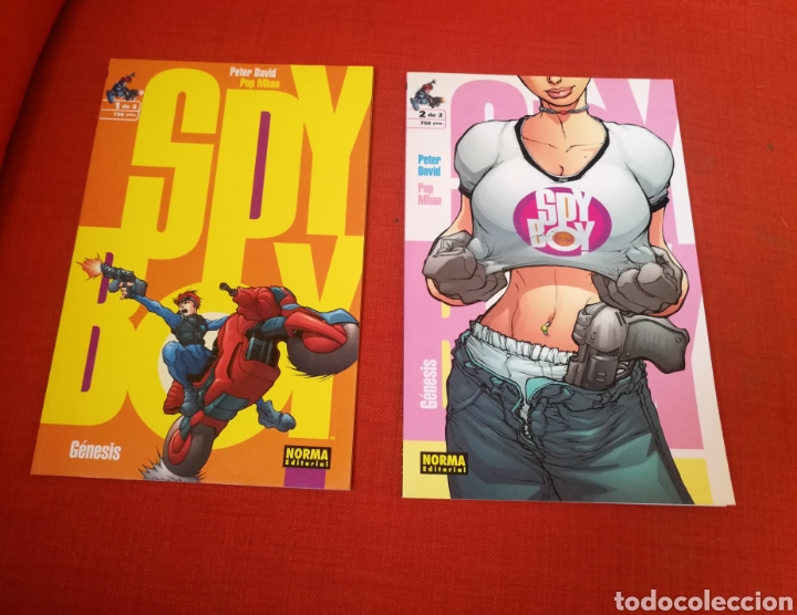 C&oacute;mics: SPYBOY MINISERIE COMPLETA 2 NUMEROS.EDITORIAL NORMA - Foto 1