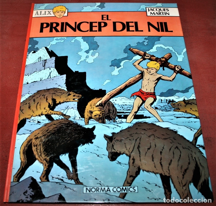 C&oacute;mics: &Agrave;LIX - EL PR&Iacute;NCEP DEL NIL - JACQUES MARTIN - NORMA - 1982 - EN CATAL&Aacute;N - Foto 1