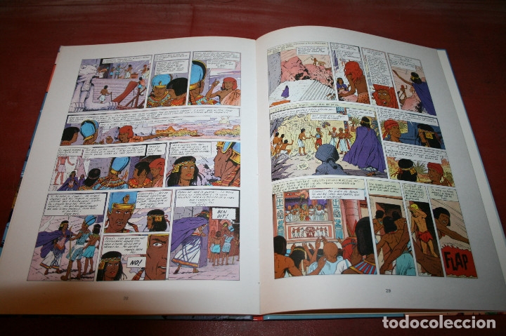 C&oacute;mics: &Agrave;LIX - EL PR&Iacute;NCEP DEL NIL - JACQUES MARTIN - NORMA - 1982 - EN CATAL&Aacute;N - Foto 3