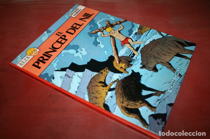 C&oacute;mics: &Agrave;LIX - EL PR&Iacute;NCEP DEL NIL - JACQUES MARTIN - NORMA - 1982 - EN CATAL&Aacute;N - Foto 5
