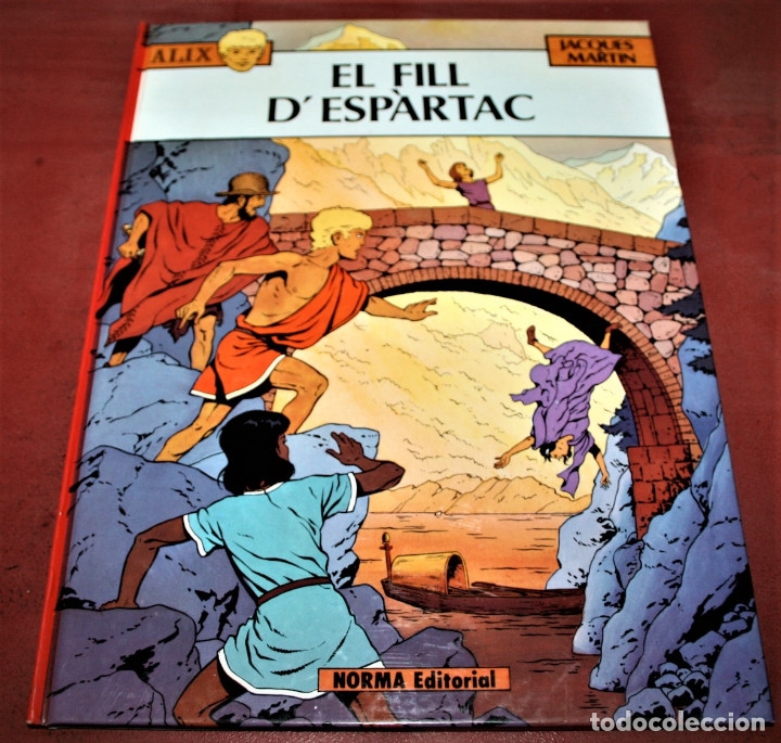 C&oacute;mics: &Agrave;LIX - EL FILL DESPARTAC - JACQUES MARTIN - NORMA - 1983 - EN CATAL&Aacute;N - Foto 1