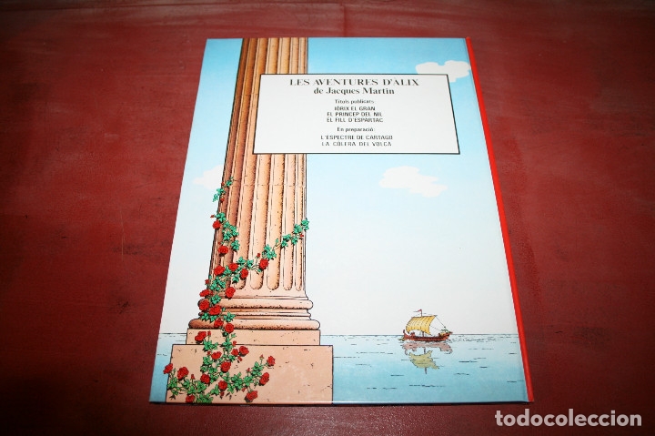 C&oacute;mics: &Agrave;LIX - EL FILL DESPARTAC - JACQUES MARTIN - NORMA - 1983 - EN CATAL&Aacute;N - Foto 4