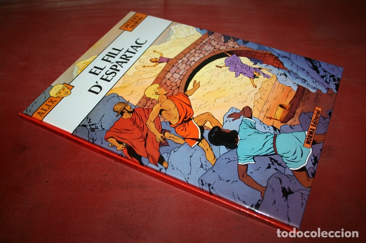 C&oacute;mics: &Agrave;LIX - EL FILL DESPARTAC - JACQUES MARTIN - NORMA - 1983 - EN CATAL&Aacute;N - Foto 5